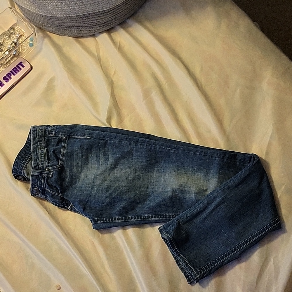 **VINTAGE** Express Rerock Skinny Jeans sz 10 - Picture 6 of 6